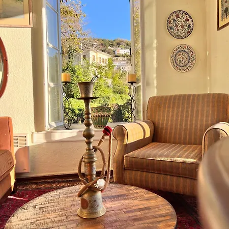 The Yellow Mansion! αγιος γεώργιος νηλείας πήλιο Agios Georgios Nileias